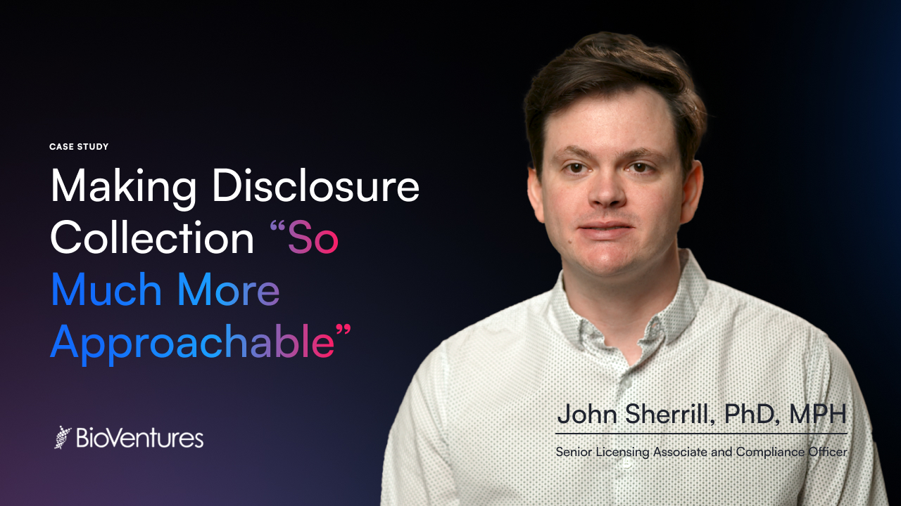 Making disclosure collection “so much more approachable”